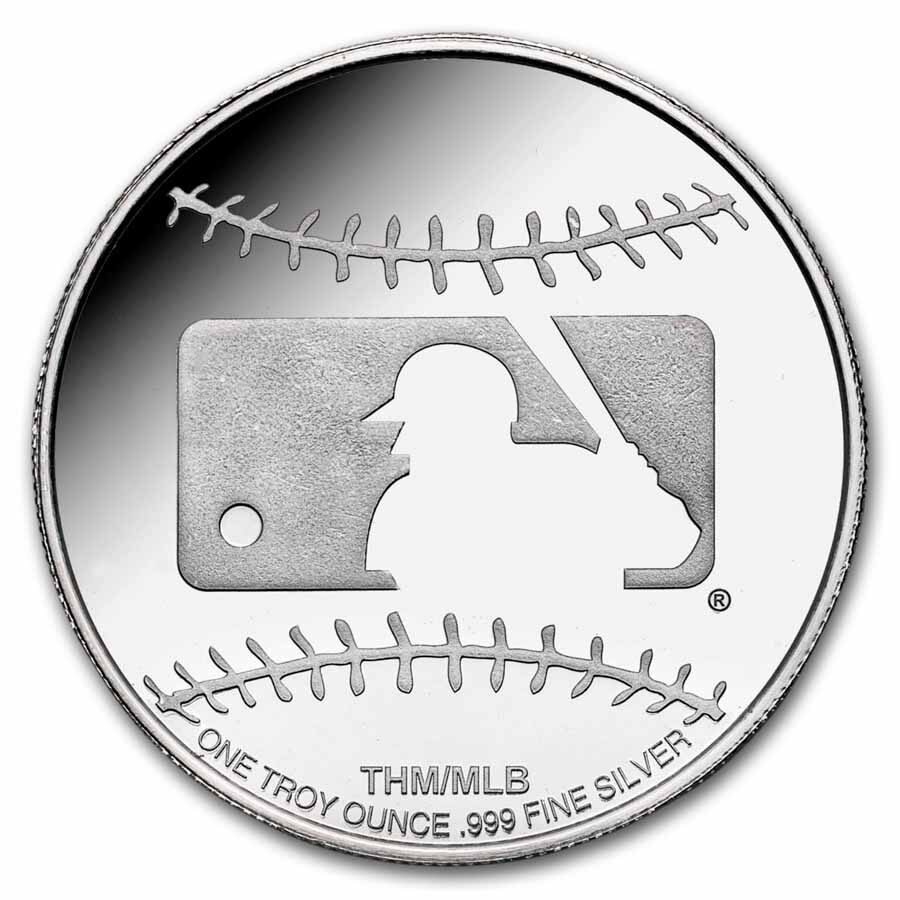 MLB Washington Nationals 1 oz Silver Round (w/Box)