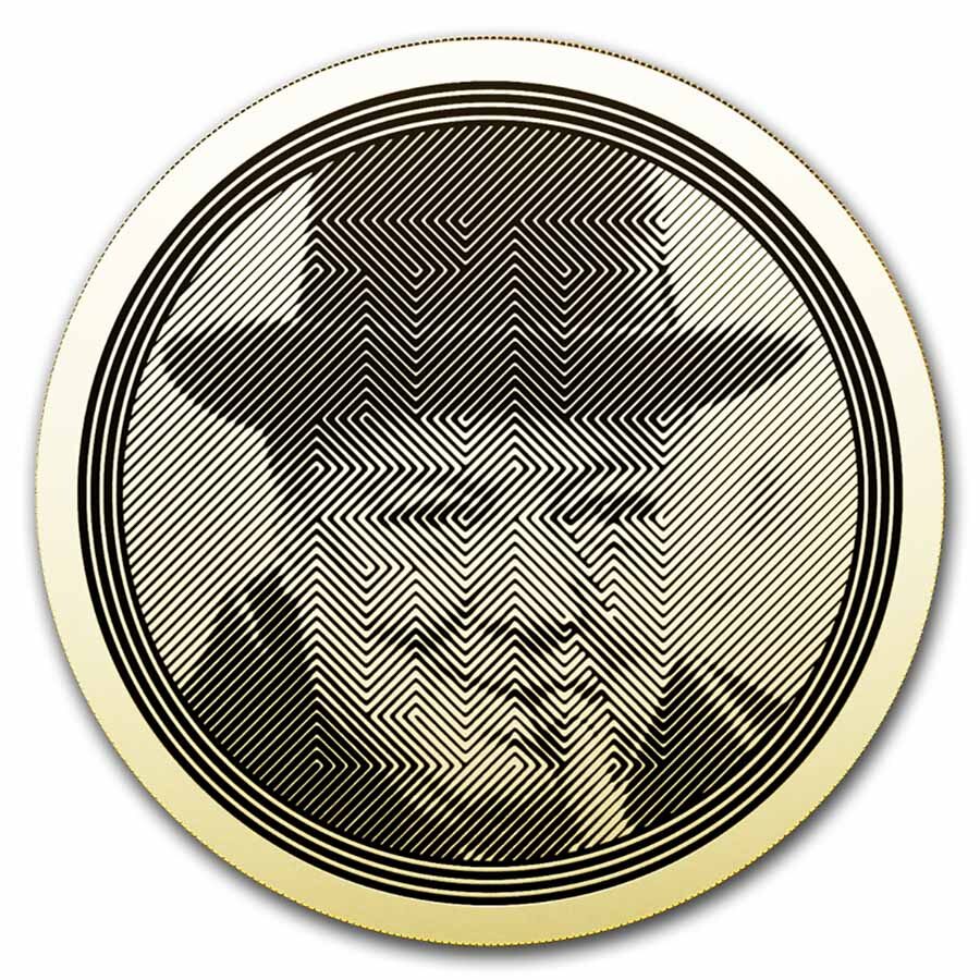 2025 Niue 1 oz Gold $100 ICON Sir Winston Churchill (Prooflike)