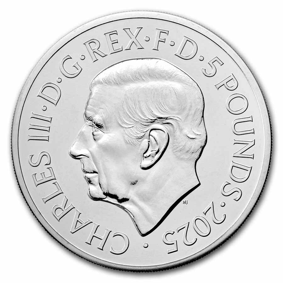 2025 Great Britain £5 Music Legends: John Lennon BU