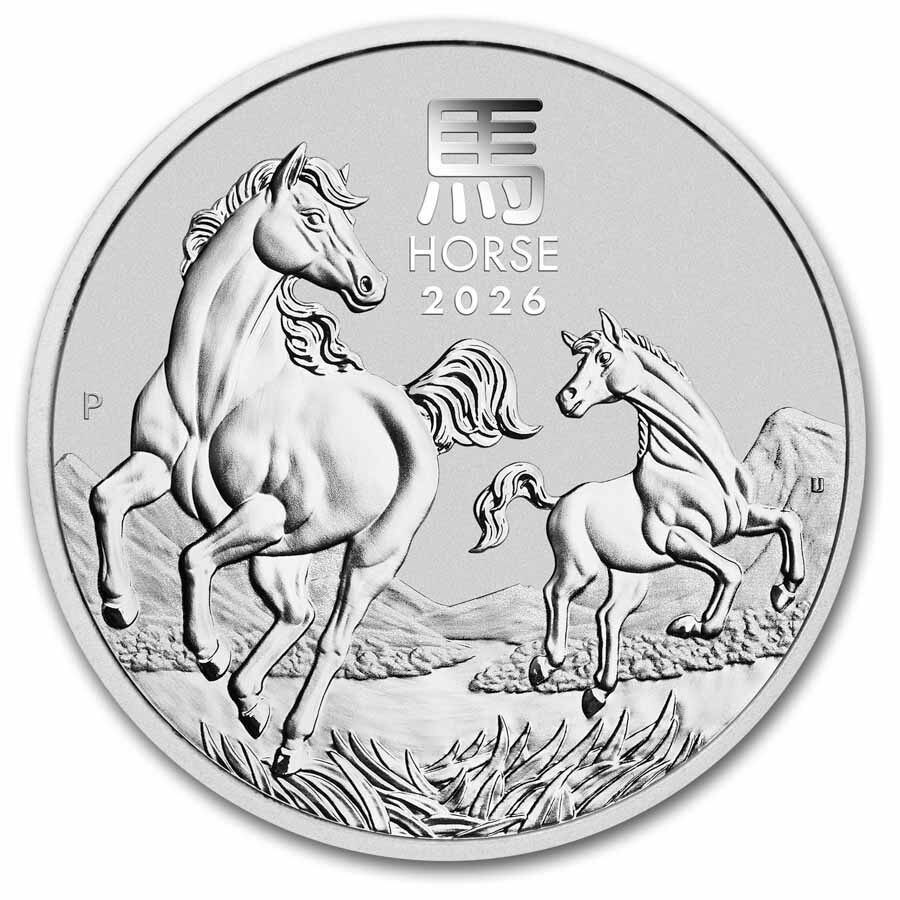2026 AUS 1 oz Silver Lunar Horse BU SIII (MD® Premier+PCGS)