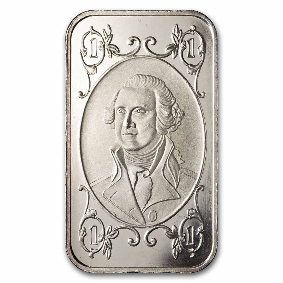 1 oz Silver Bar - World Wide Mint (Random Motif)