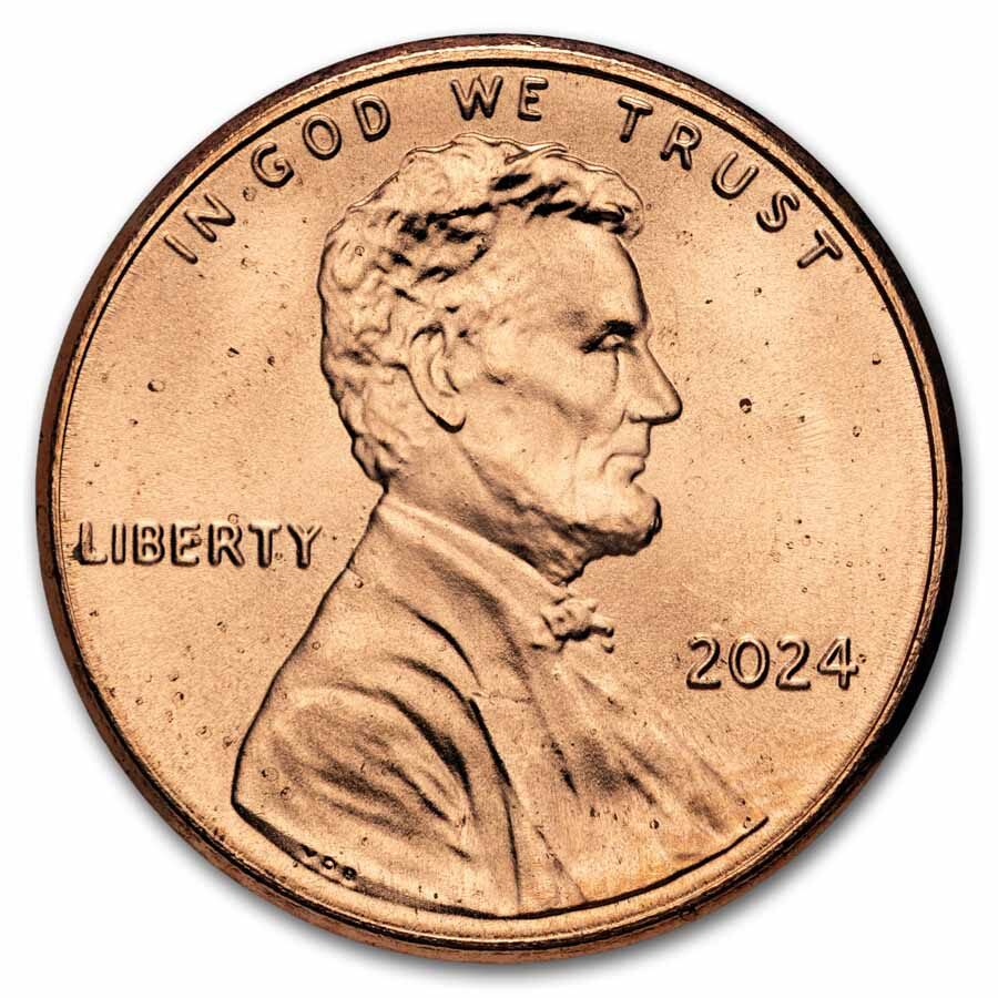 2024 Lincoln Cent BU (Red)
