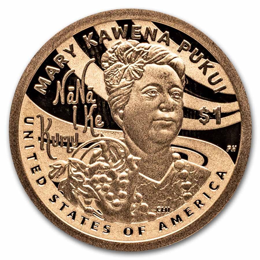 2025-S Native American $1 - Mary Kawena Pukui Gem Proof