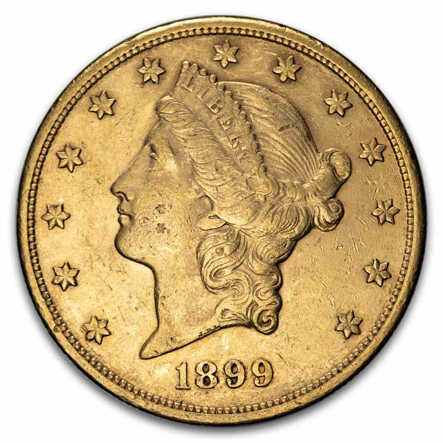 $20 Liberty Gold Double Eagle (Damaged)