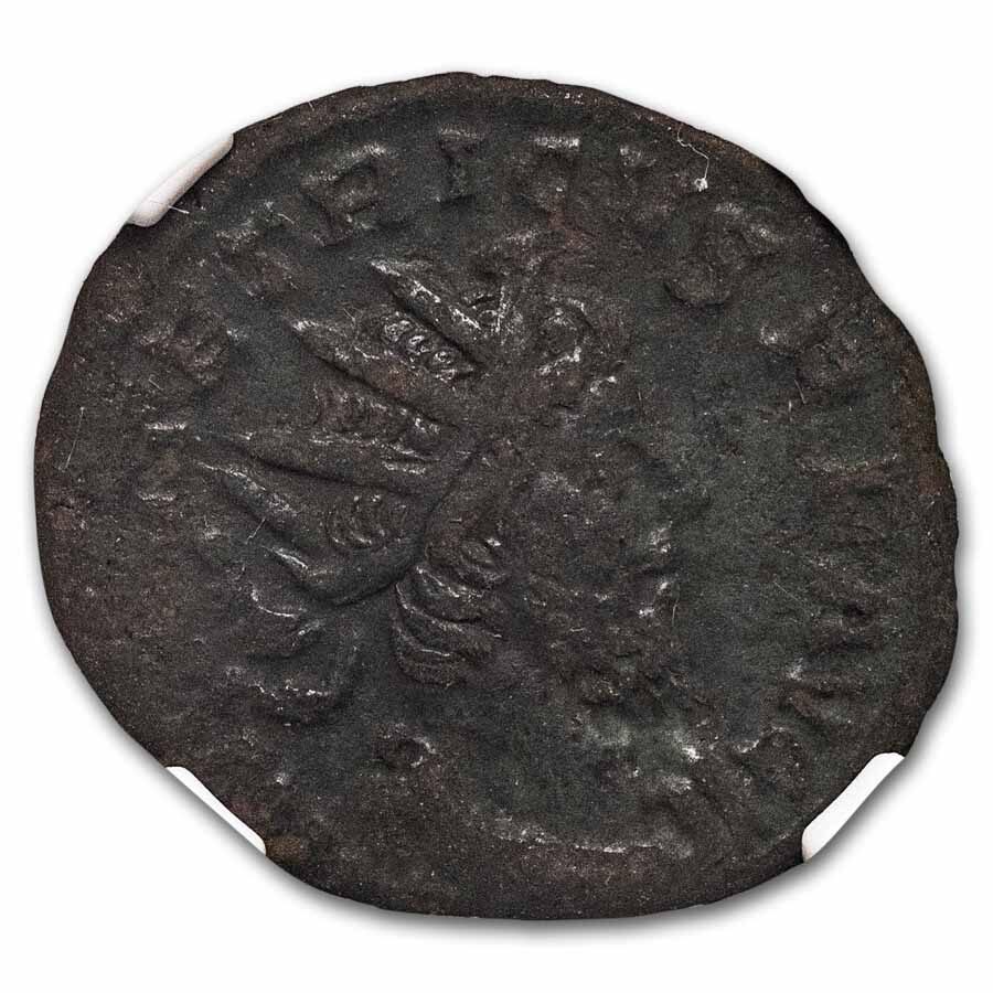 Roman Gallic Empire BI Dbl Denarius Tetricus I (271-274AD) VF NGC