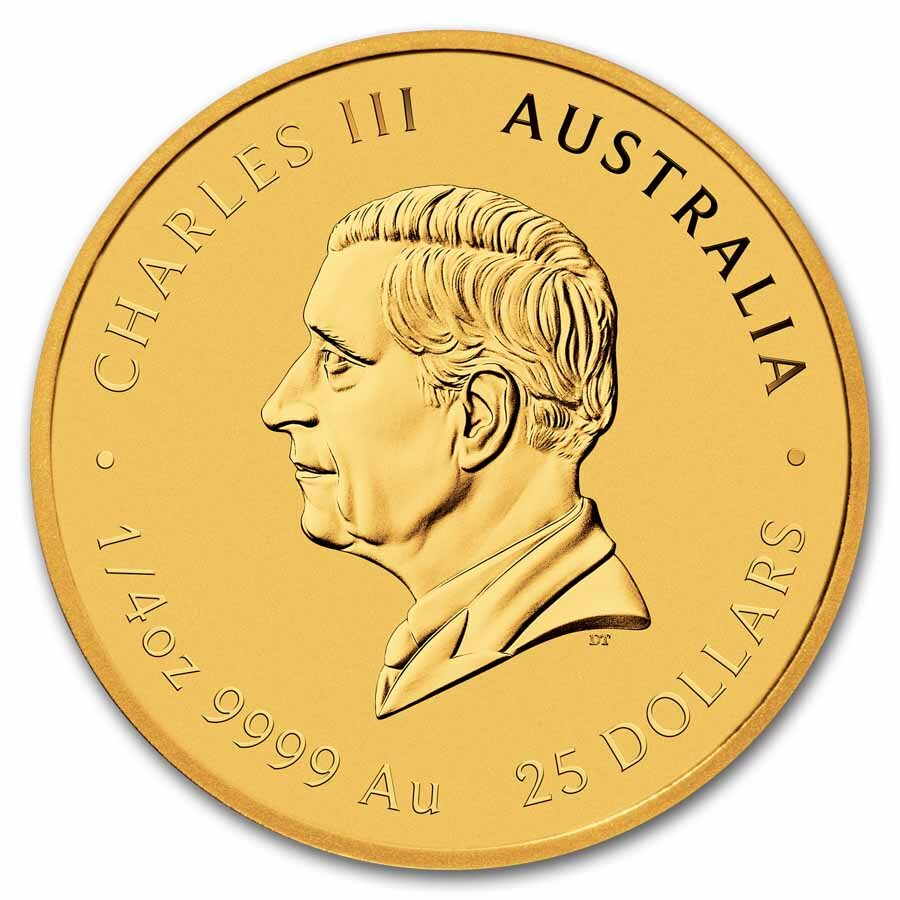 2025 Australia 1/4 oz Gold Lunar Snake MS-70 PCGS