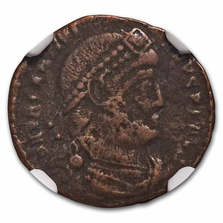 Western Roman Empire AE3 Valentinian I (364-375 AD) NGC (Random)