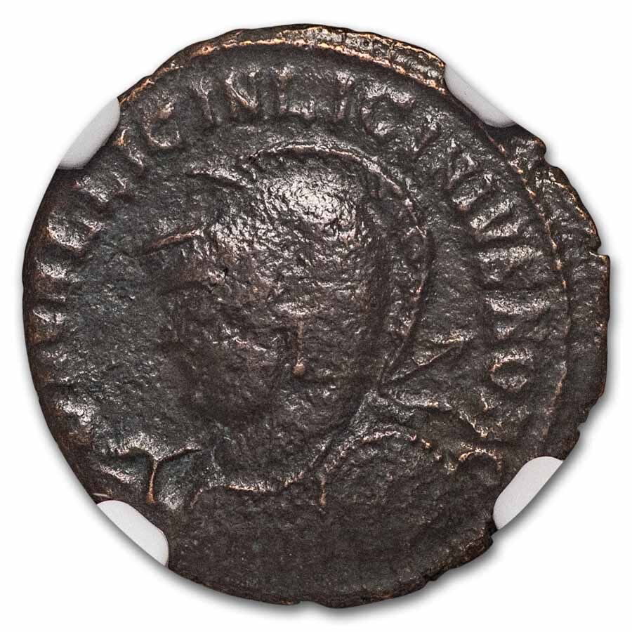 Roman Empire BI Nummus Licinius II (317-324 AD) NGC (Random)