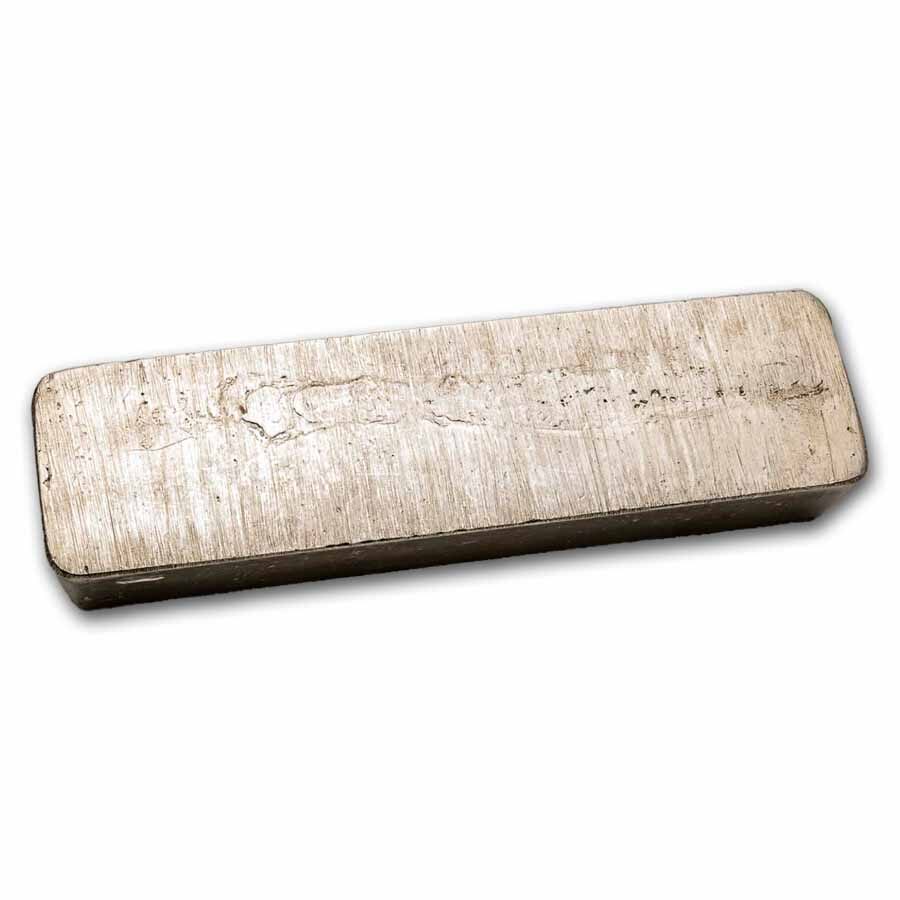 103.54 oz Silver Bar - Vintage Great American Silver Company (AG)