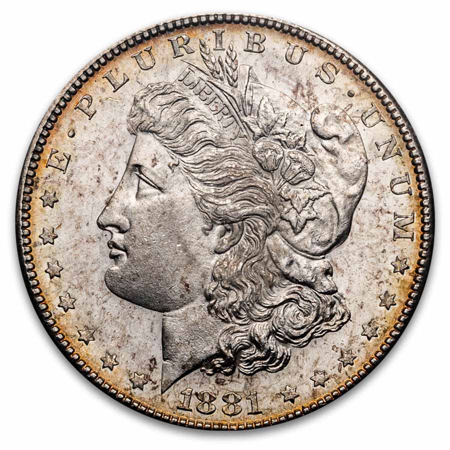 1881-S Morgan Dollar MS-66 PCGS Old Green Holder