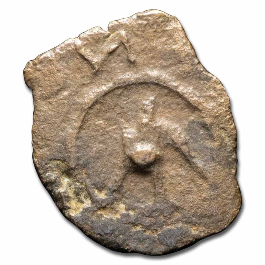 Governors of Judaea AE Prutah 26-36 AD Pontius Pilate Avg Circ