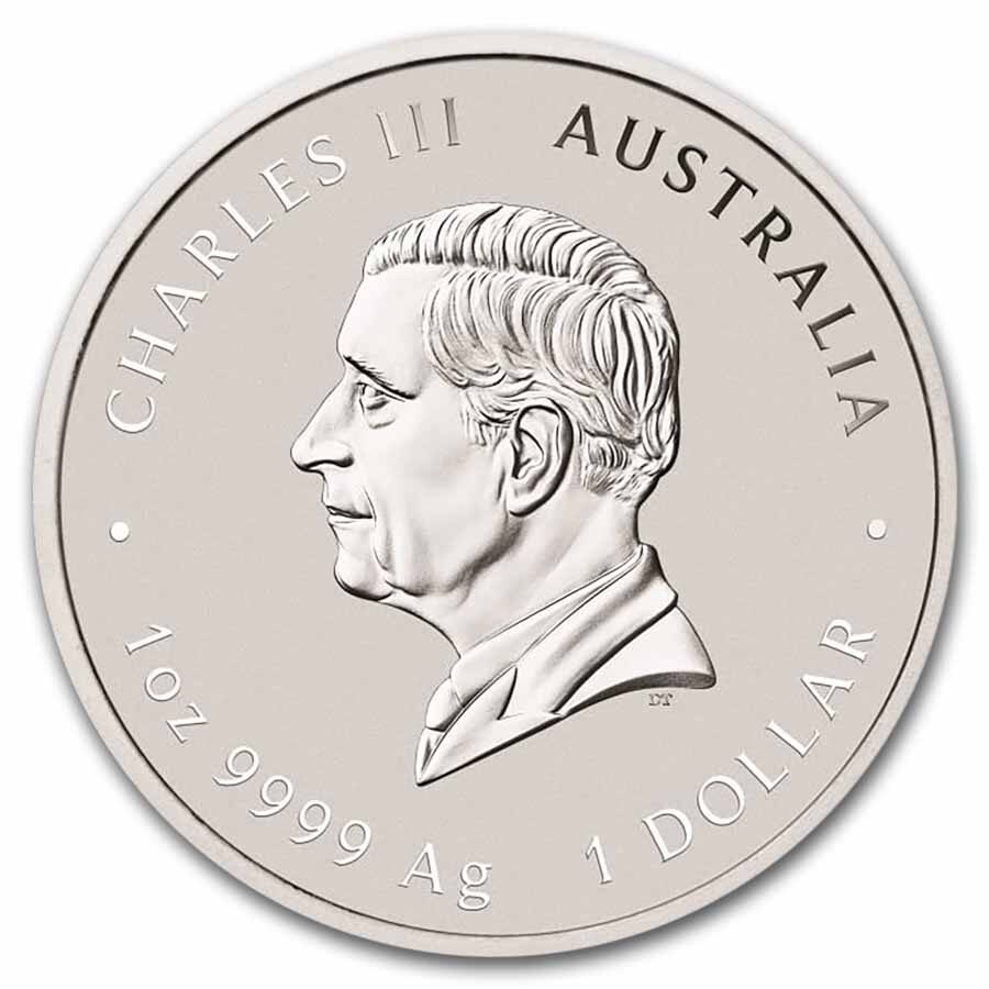 2025 AUS 1 oz Silver Double Phoenix Colorized (Multi, Card)