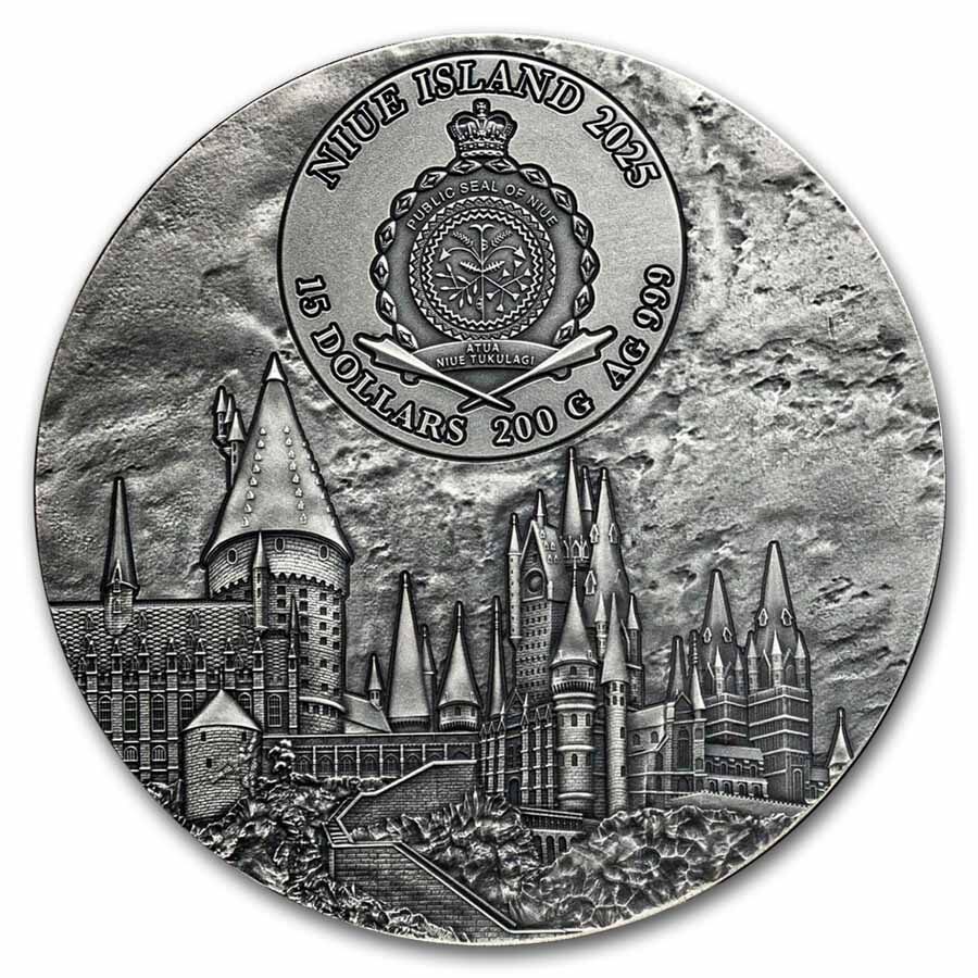 2025 Niue 200 gram Silver Harry Potter & the Prisoner of Azkaban