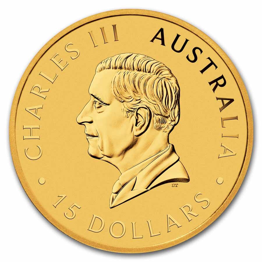 2025 Australia 1/10 oz Gold Kookaburra BU
