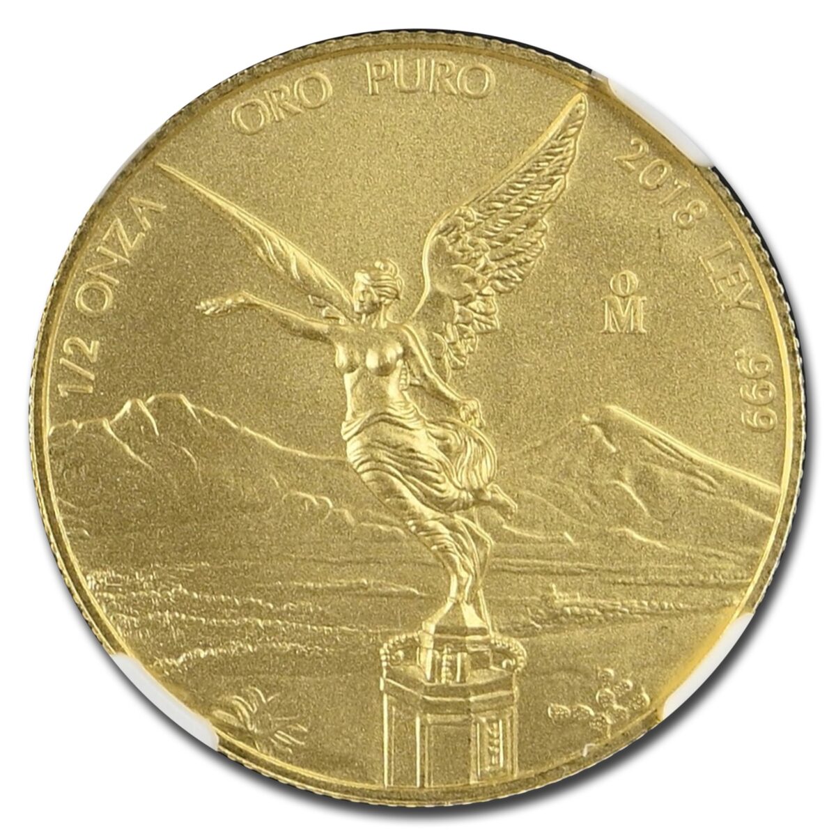 2018 Mexico 1/2 oz Gold Libertad MS-70 NGC