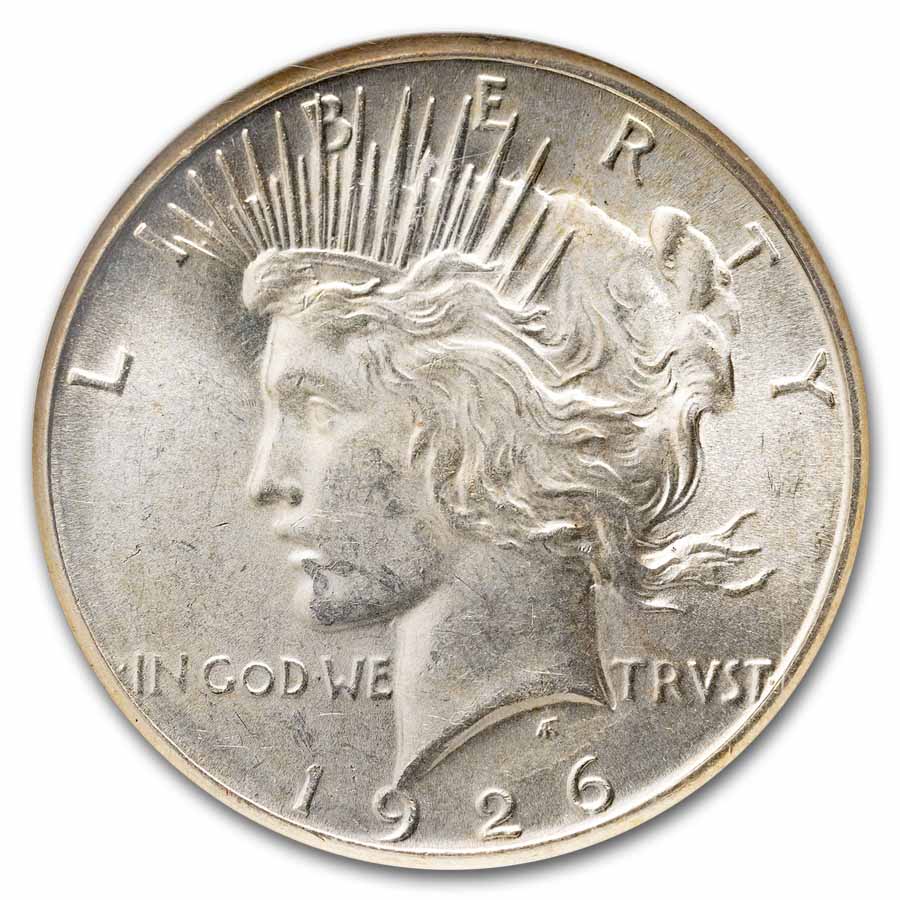 1926-S Peace Dollar MS-62 NGC