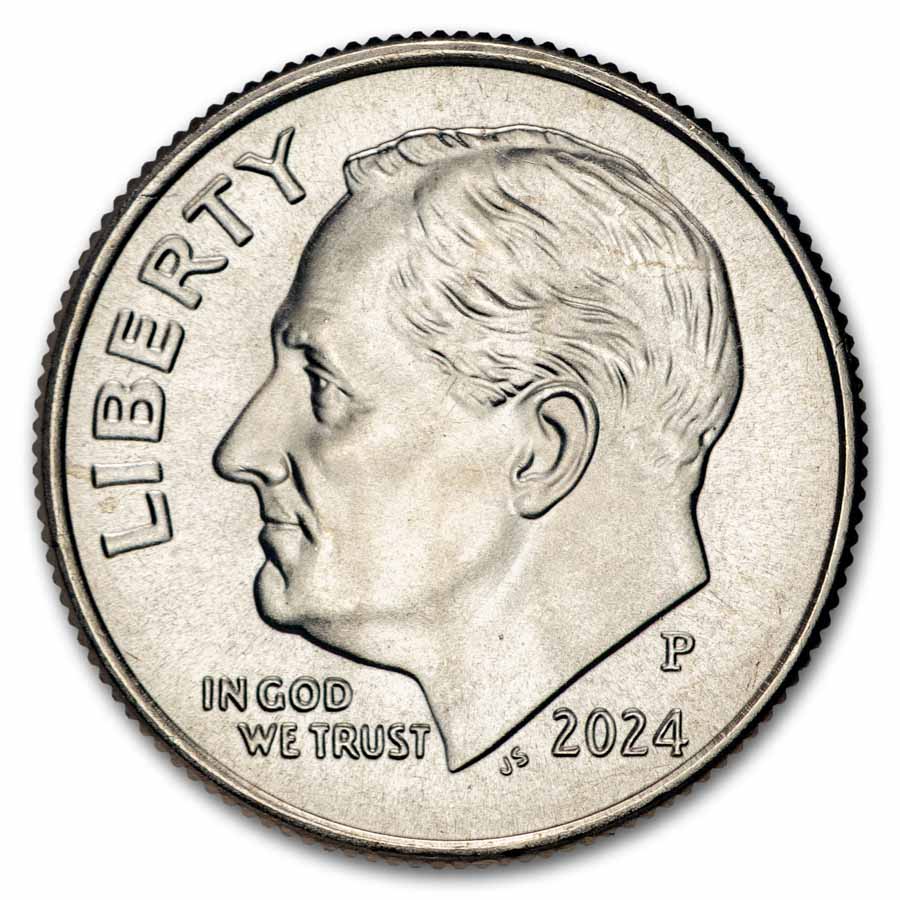 2024-P Roosevelt Dime BU