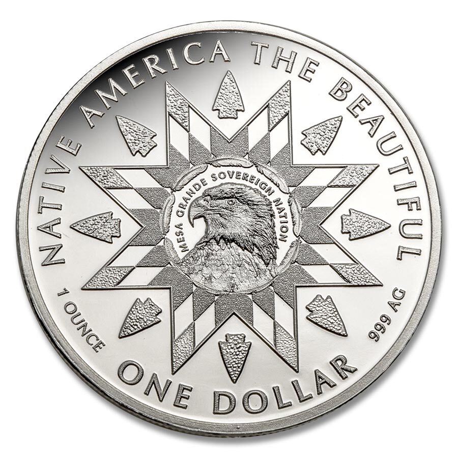 2025 1 oz Ag NATB Wisconsin Odawa Apostle Islands (Box/COA)