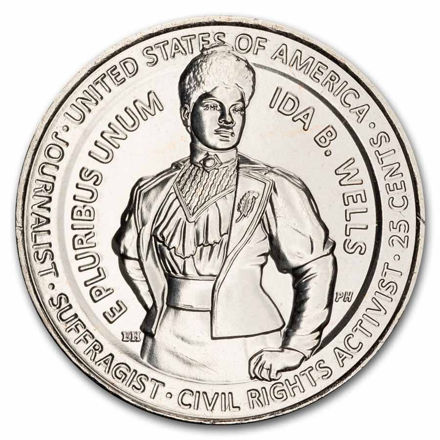 2025-P Ida B. Wells American Women Quarter BU