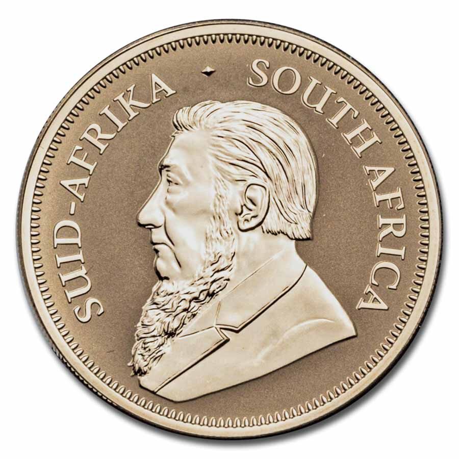 2025 South Africa 1 oz Reverse Proof Gold Krugerrand