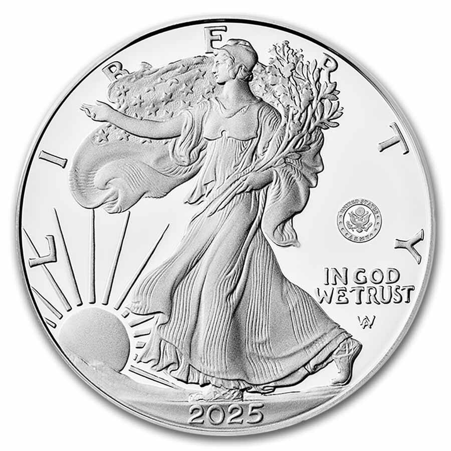 2025-W 1 oz Proof Silver Eagle PR-70 PCGS (Army Privy, AR)