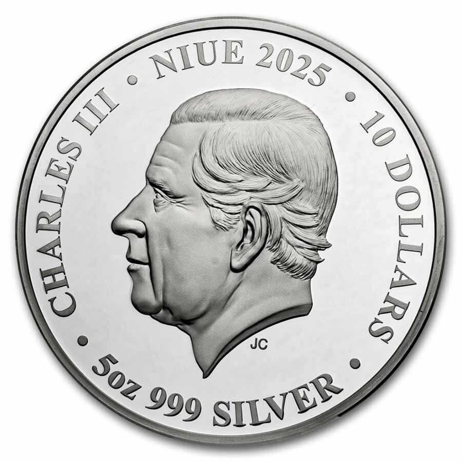 2025 Niue 5 oz Silver Proof Auspicious Beasts (w/ Box & COA)