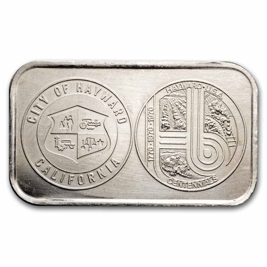 1 oz Silver Bar - Letcher Mint (Random Motif)