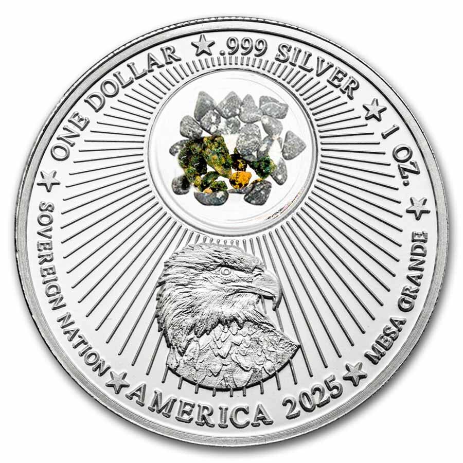 2025 Mesa Grande 1 oz Ag Built by Aliens: Stonehendge Proof