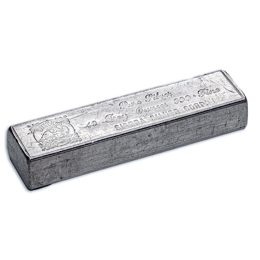 10 oz Silver Bar - Vintage Sierra Silver Corp.
