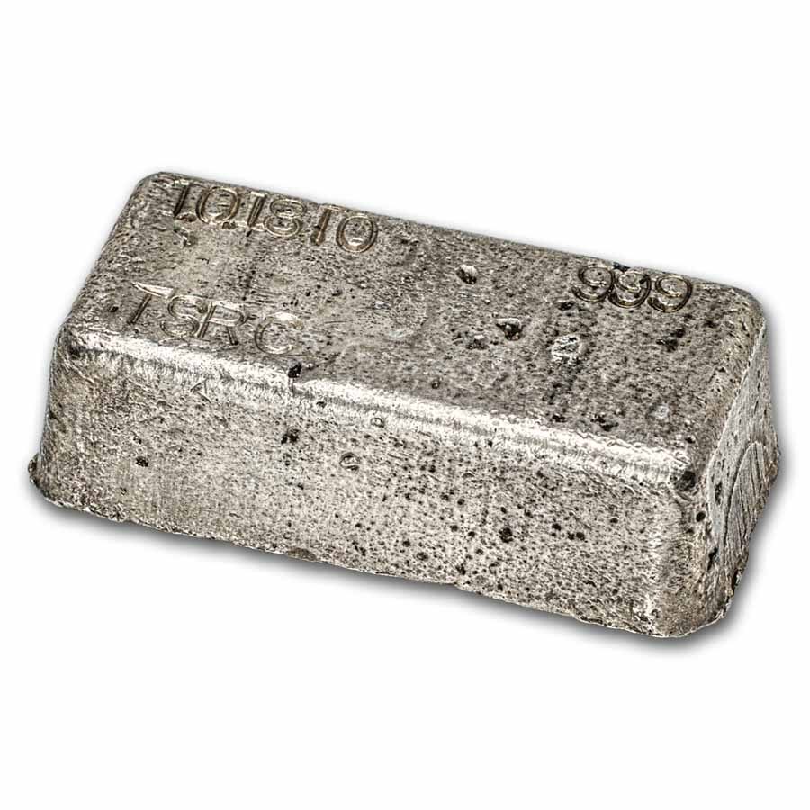 10.18 oz Silver Bar - Vintage Tri-State Refining Corp (TSRC)