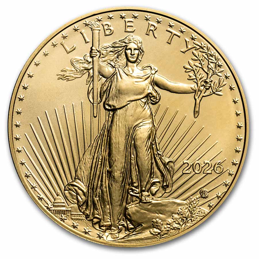 2026 1/10 oz American Gold Eagle (MintDirect® Single)