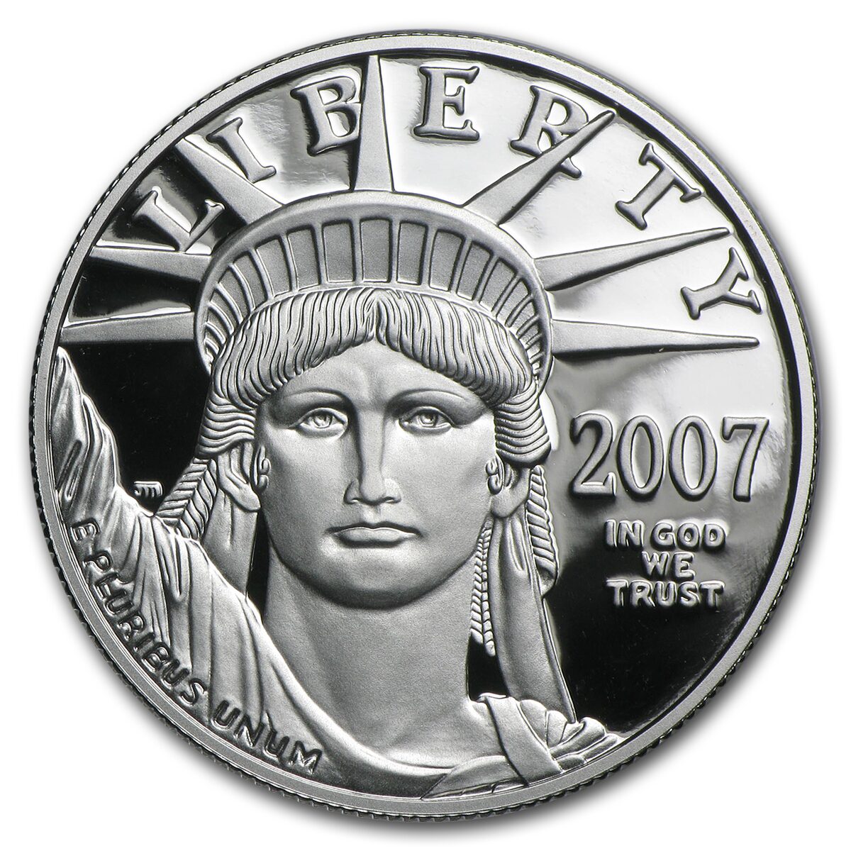 2007-W 1 oz Proof American Platinum Eagle (w/Box & COA)