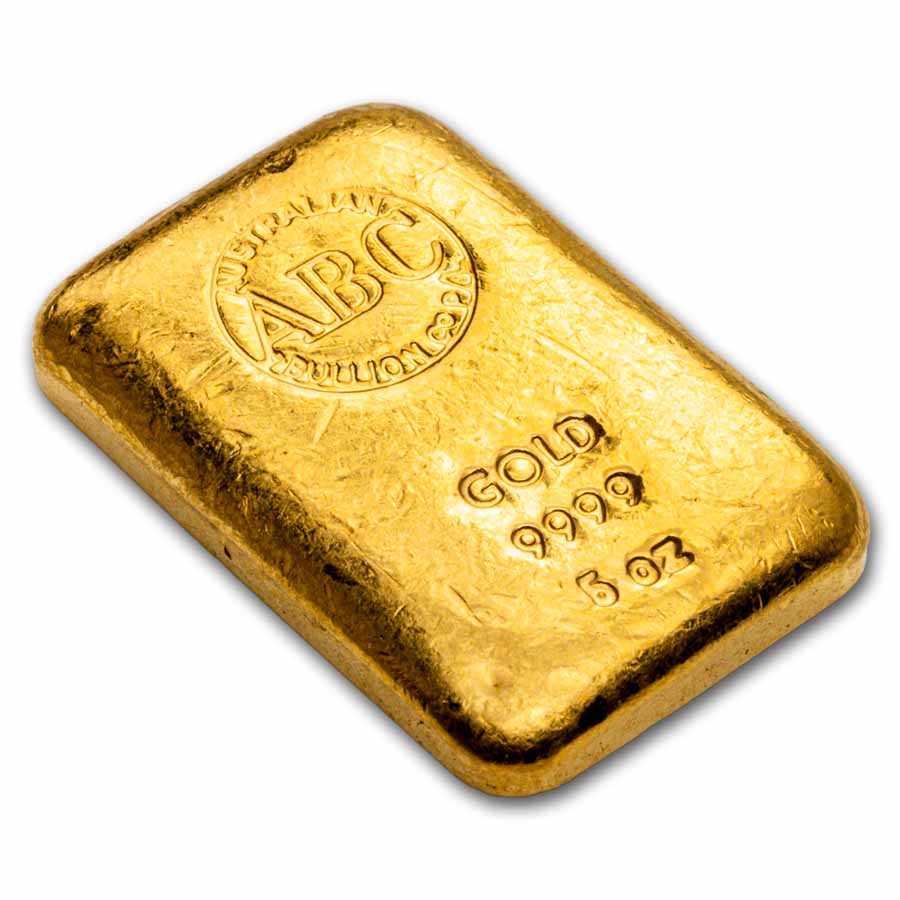 5 oz Gold Bar - Australian Bullion Co. (Vintage)
