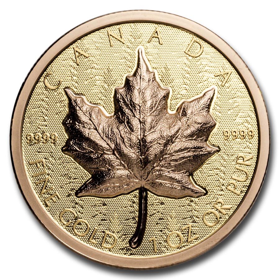 2025 Canada 1 oz Gold $200 Ultra High Relief Gold Maple Leaf