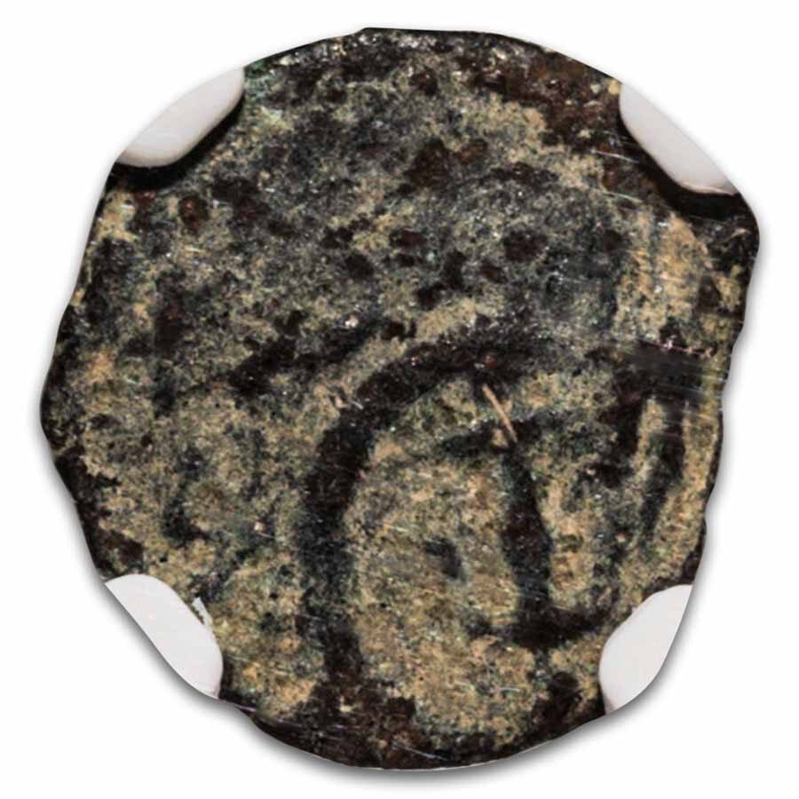 Judaea Widow's Mite Alexander Jannaeus (103-76 BC) NGC Fine