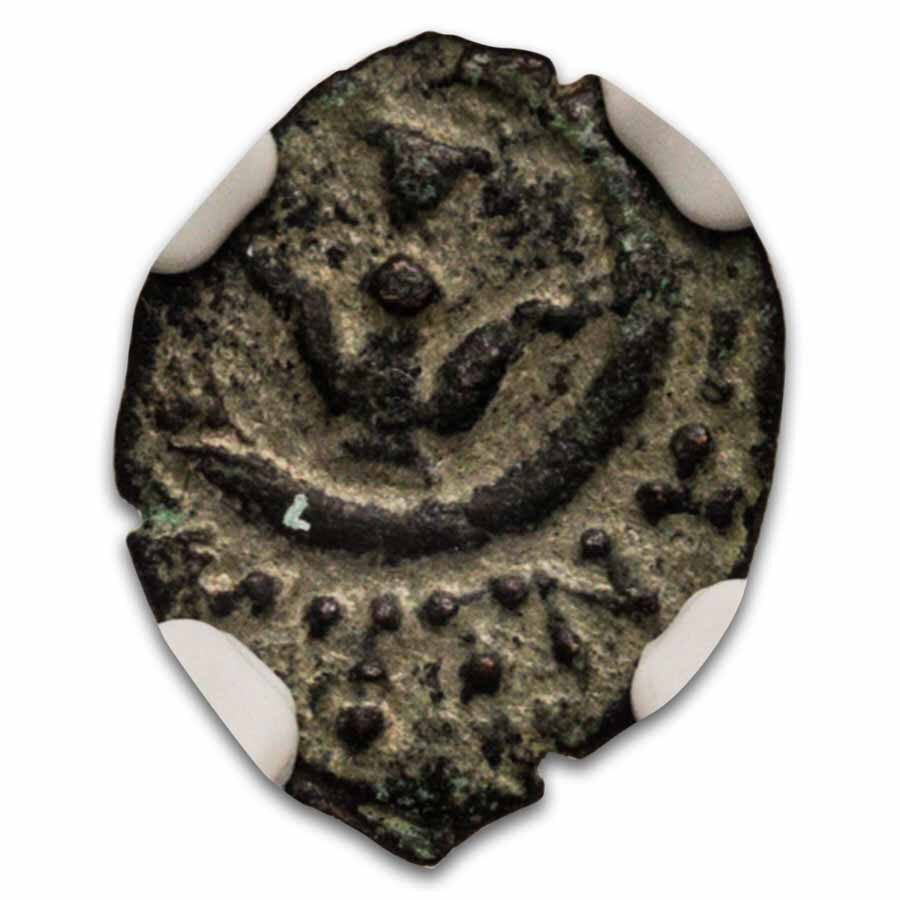 Judaea Widow's Mite Alexander Jannaeus (103-76 BC) NGC CH Fine