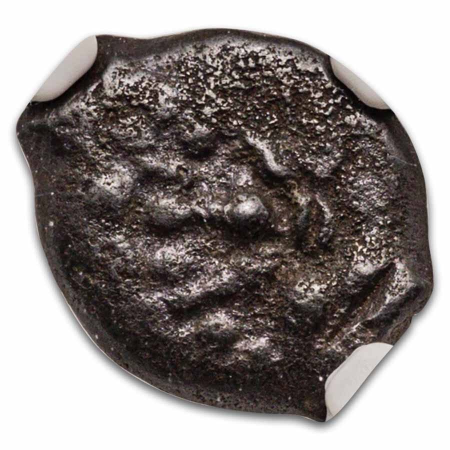 Judaea Widow's Mite Hasmonean Kings (135-37 BC) NGC VG