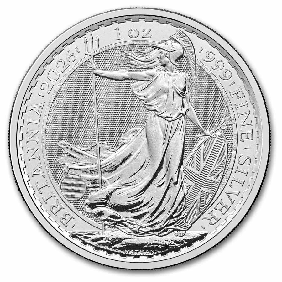 2026 Great Britain 1 oz Silver Britannia MintDirect® Single