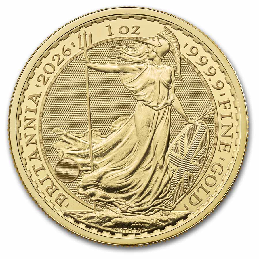 2026 Great Britain 1 oz Gold Britannia MintDirect® Single