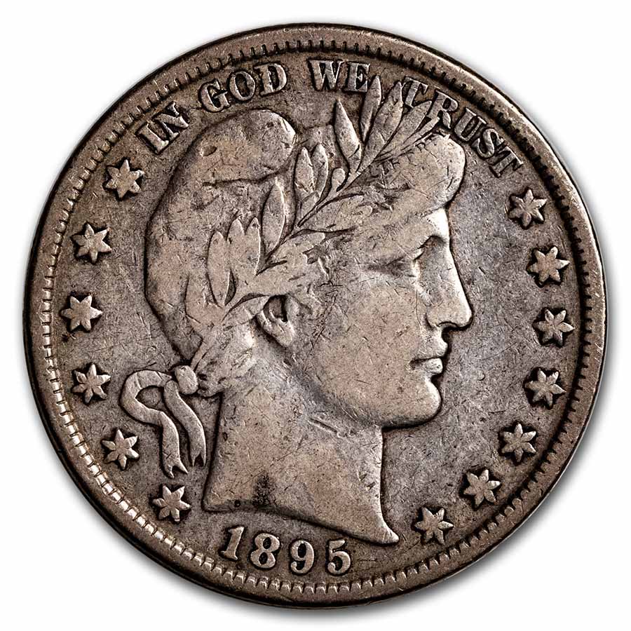 1895 Barber Half Dollar Fine
