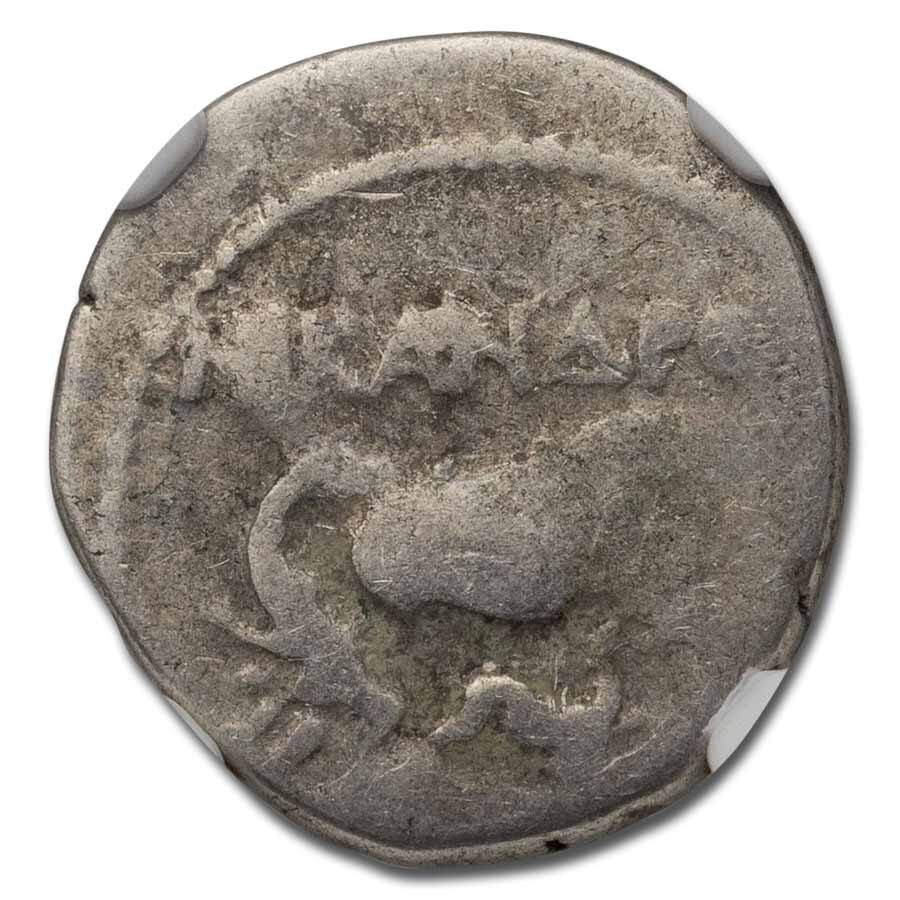 Illyria, Apollonia AR Drachm (2nd-1st Cent. BC) VG NGC