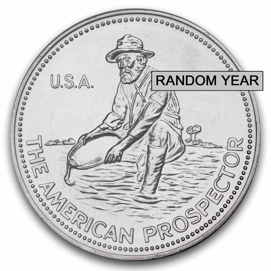 1 oz Silver Round - Vintage Engelhard Gem BU PCGS (Random Year)