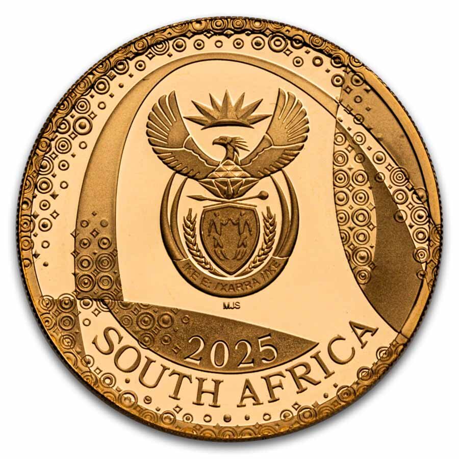 2025 South Africa 1 oz Gold The Odyssey Series: Bateleur Eagle