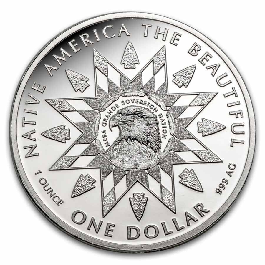2025 1 oz Ag NATB Rhode Island Niantic Block Island (Box/COA)