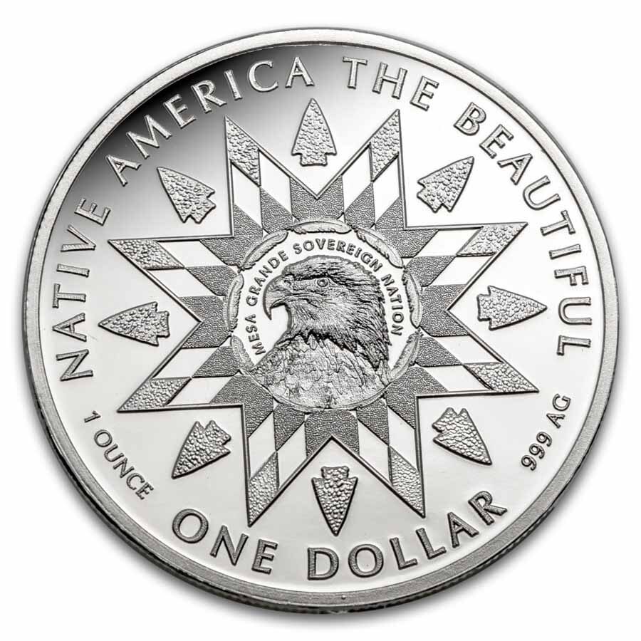 2025 1 oz Silver NATB Rhode Island Niantic (Colorized)