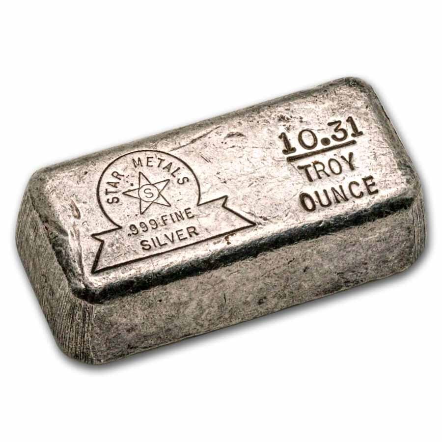 10.31 oz Silver Bar - Star Metals