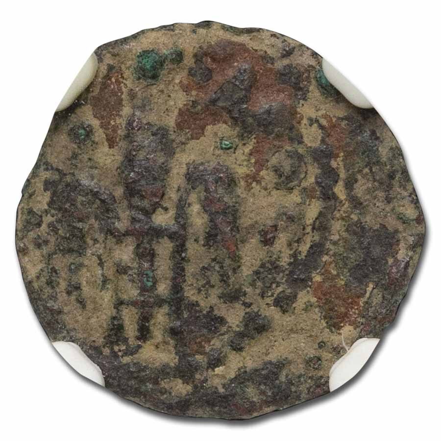 Judaea Procurators AE Prutah (26-36 AD) Pontius Pilate Good NGC