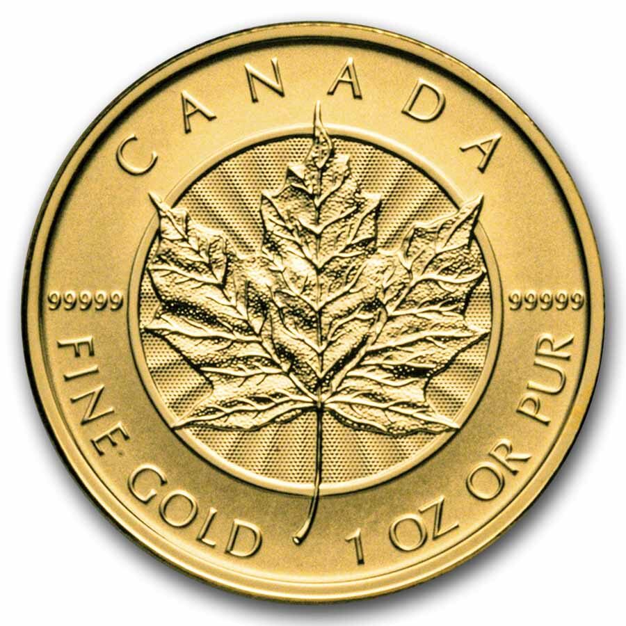 2026 Canada 1 oz Gold $200 Purest Maple Leaf (Premium Bullion)