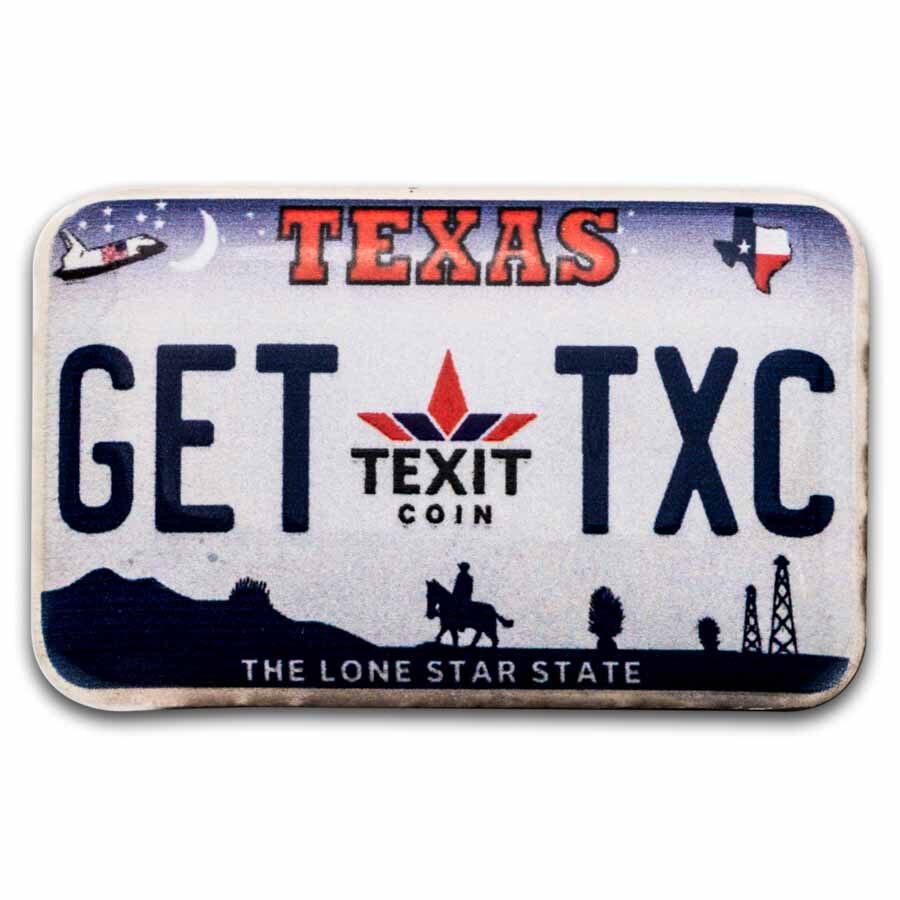 2 oz Cast-Poured Silver Bar - Get TXC