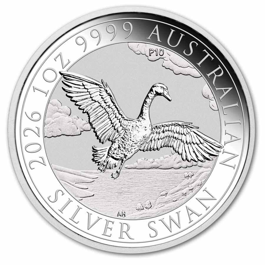 2026 Australia 1 oz Silver Swan (MD® Premier Single + PCGS FS®)